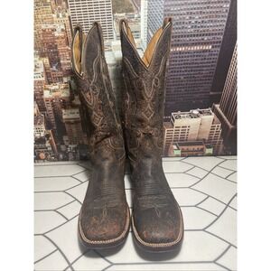 Vintage Resistol Ranch Cowboy Boots Size 7.5D